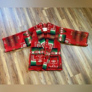 Tribal Art Vintage Navaho Blanket Coat
